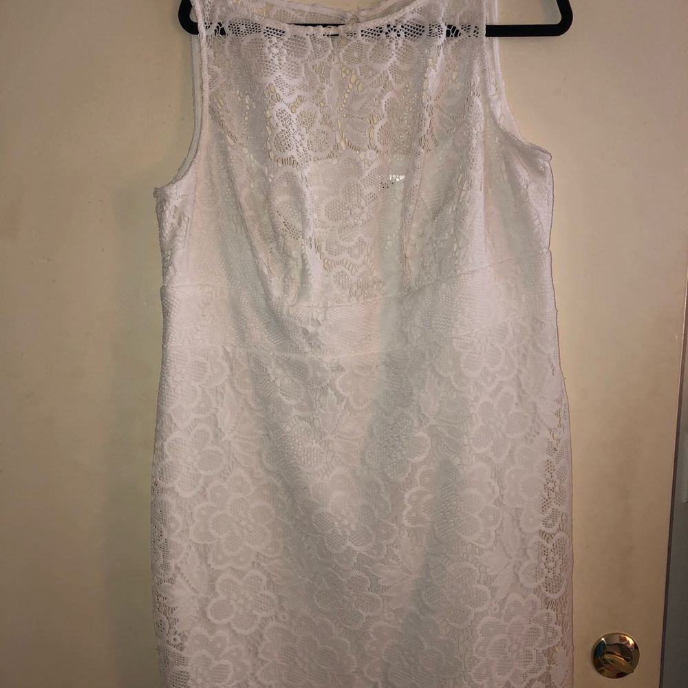 White summer dress